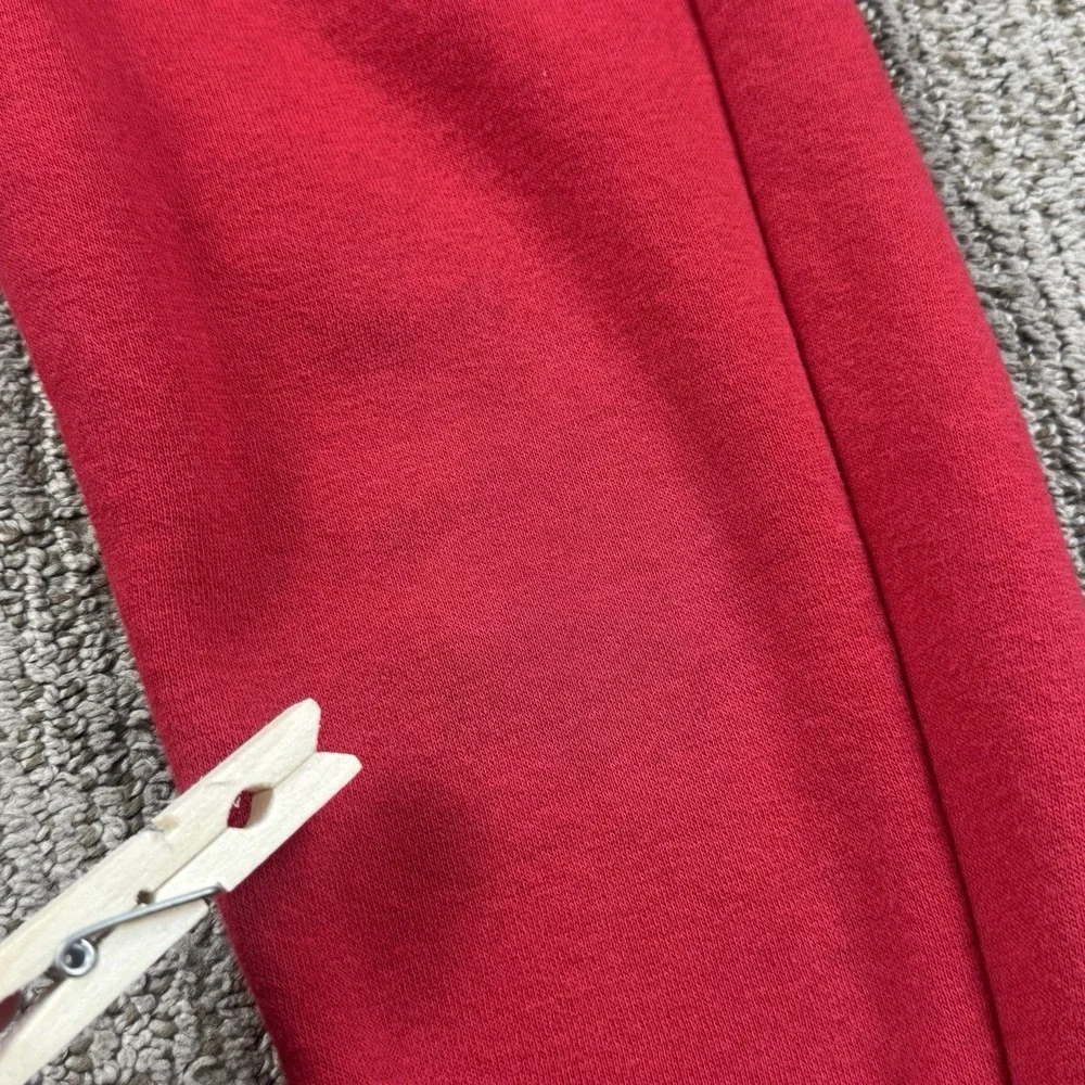 Nike Air Jordan Youth 6-7 Yrs Brooklyn Fleece Hoodie Jogger Sweatpants Set Red